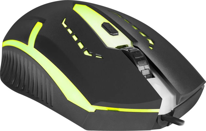 Мишка Defender Hit MB-601, 4 кн. 1200 dpi, 7 кол. підсвітки (52601)