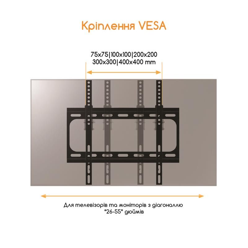 Кронштейн ACCLAB AL-FR40T (VESA400х400) (1283126485794SG)