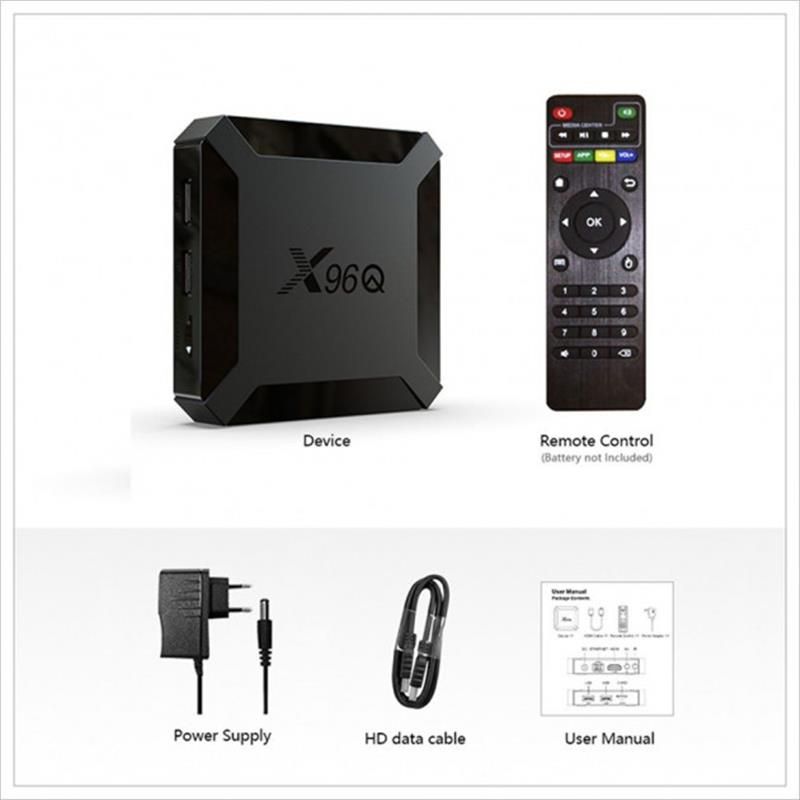 HD-медіаплеєр X96Q Android (AllwinnerH313/2GB/16GB) (X96Q 2/16)