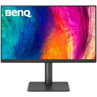 TFT 27" BenQ PD2706QN, QHD, IPS, HDMI, DP, USB-C, HAS, Pivot, колонки, темно сірий (9H.LNDLA.TBE)