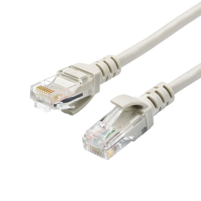 Патч-корд литой, UTP, RJ45, Cat.5e, 7.5m, серый (9165)