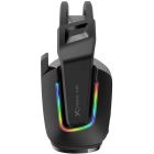 Ігрова гарнітура XTRIKE ME GH-712, USB+3.5мм, RGB, кабель 2м, чорна (GH-712)