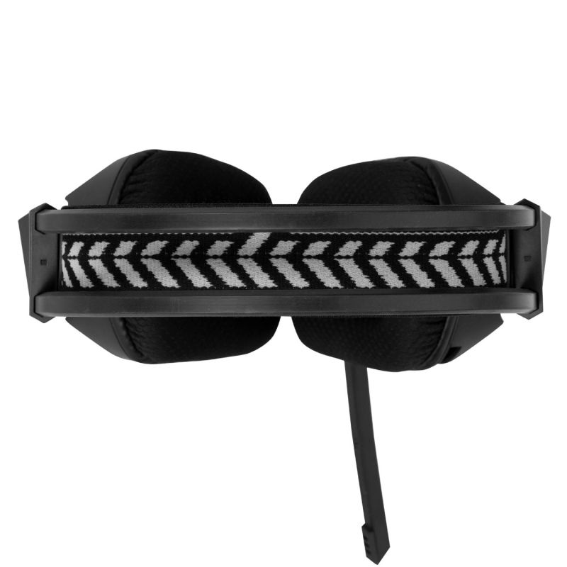 Ігрова гарнітура XTRIKE ME GH-712, USB+3.5мм, RGB, кабель 2м, чорна (GH-712)