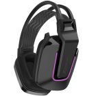 Ігрова гарнітура XTRIKE ME GH-712, USB+3.5мм, RGB, кабель 2м, чорна (GH-712)