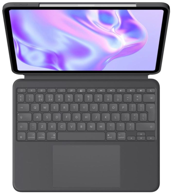 Чохол-клавiатура Logitech Combo Touch для Apple iPad Pro 13 M4 Graphite (920-012833)