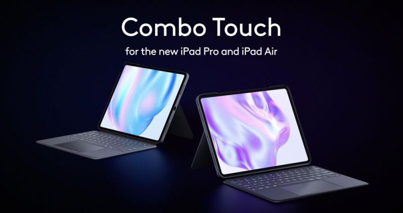 Чохол-клавiатура Logitech Combo Touch для Apple iPad Pro 13 M4 Graphite (920-012833)