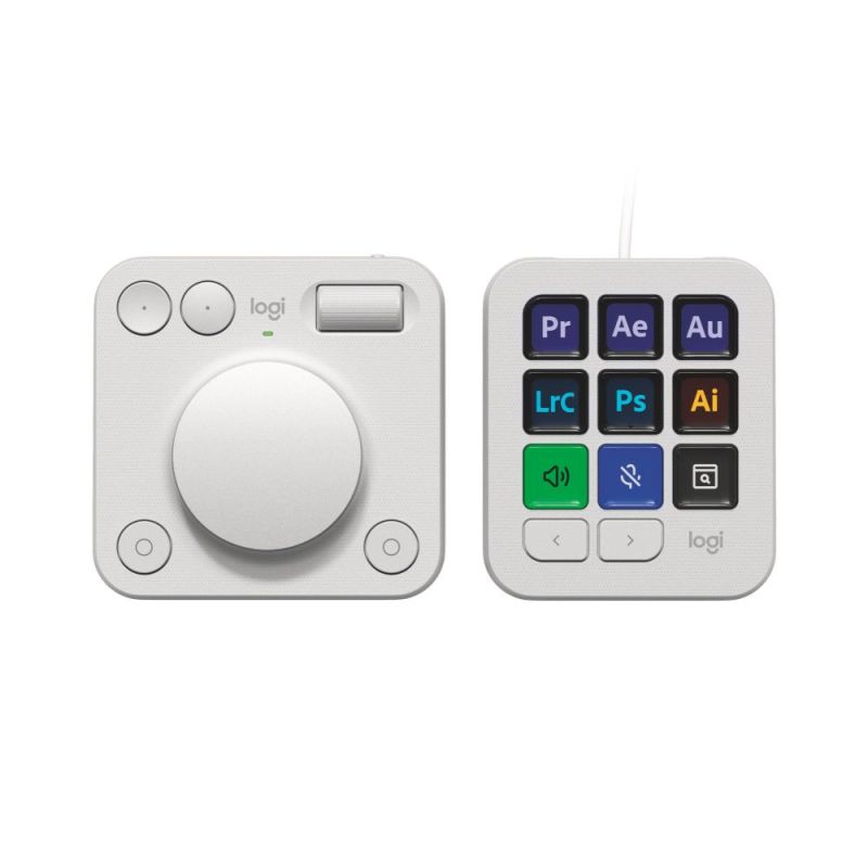 Консоль Logitech MX Creative Console Pale Grey (920-012932)