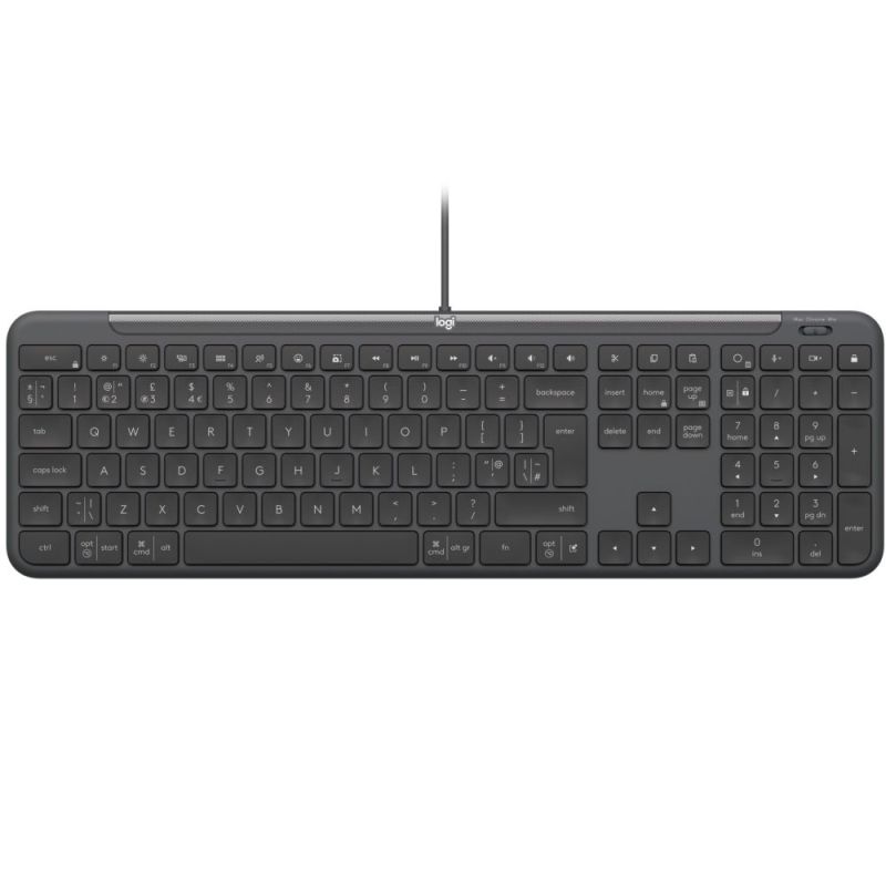 Клавиатура Logitech Signature Slim K620 for Business Graphite (920-013333)