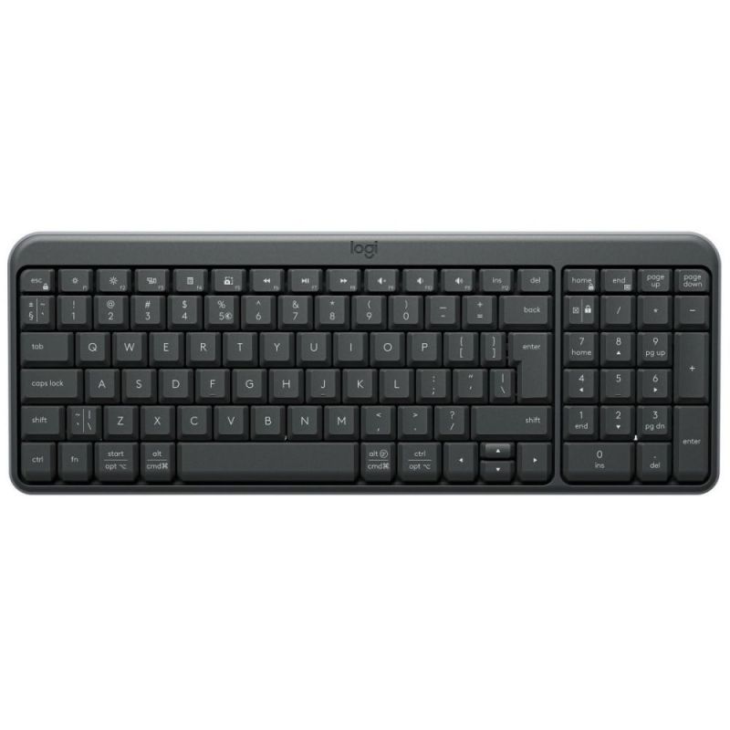 Клавиатура беспроводная Logitech K250 Graphite (920-013822)