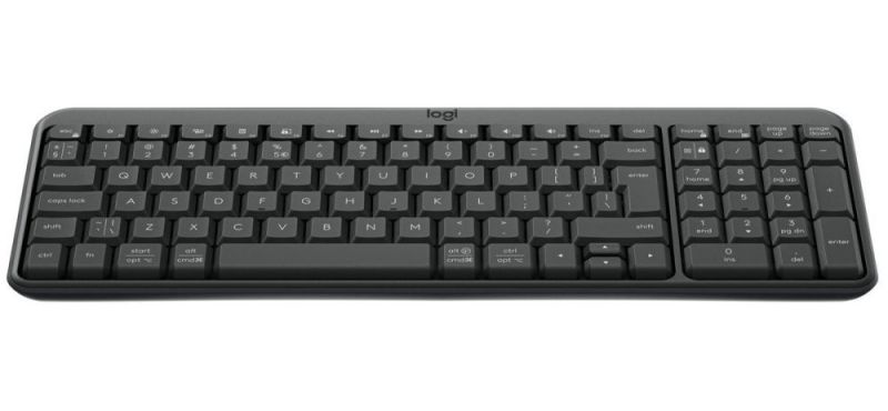 Клавiатура бездротова Logitech K250 Graphite (920-013822)
