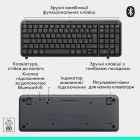Комплект (клавіатура, миша) бездротовий Logitech MK250 Graphite (920-013823)