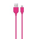 Кабель Ttec USB - мicro USB (M/M), 1.2 м, Pink  (2DK7530P)