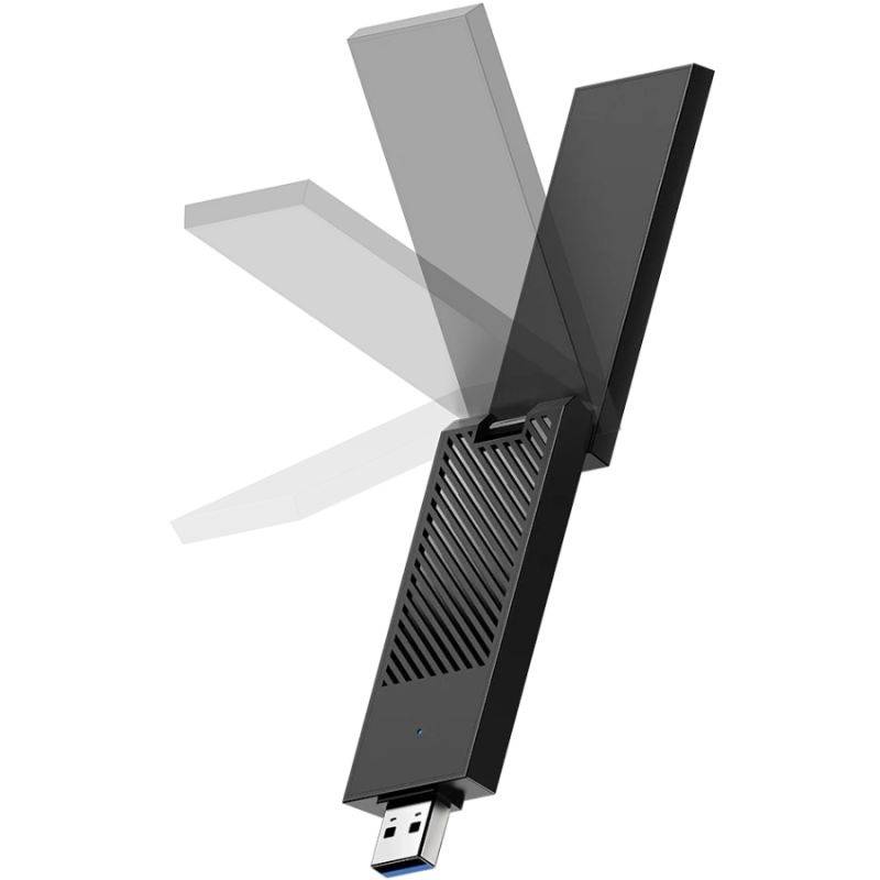 Адаптер WiFi Cudy WU6500, BE6500 Tir-Band Wi-Fi7 USB 3.0 Adapter (WU6500)