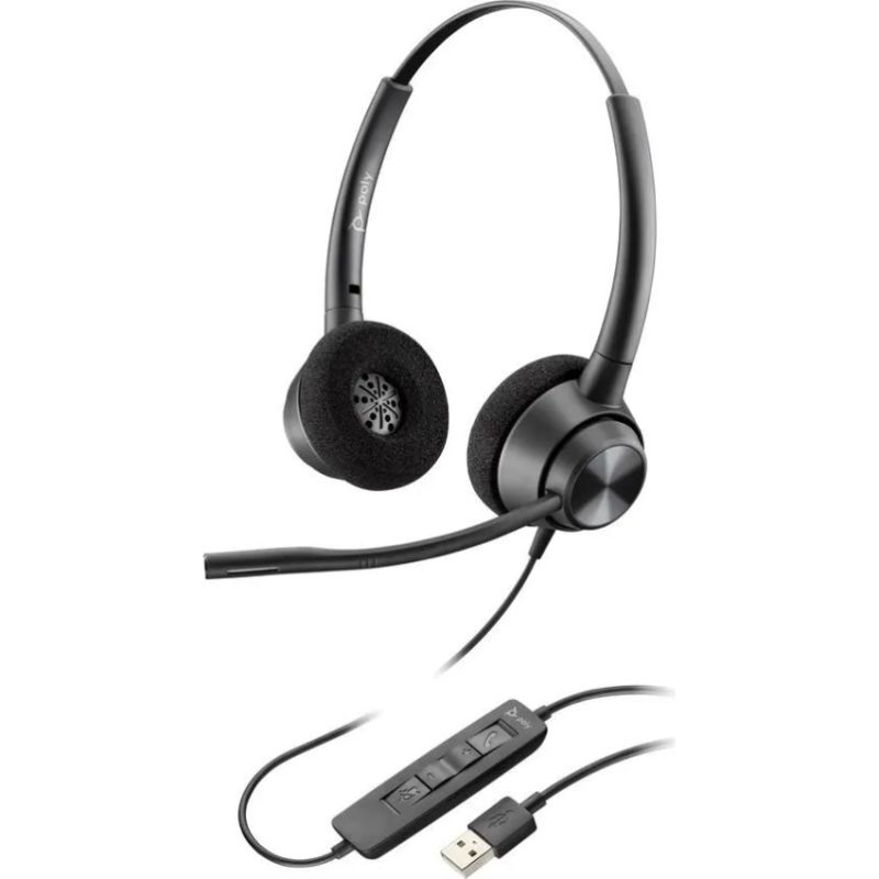 Гарнітура Poly EncorePro 320 USB-A Stereo (767G0AA)