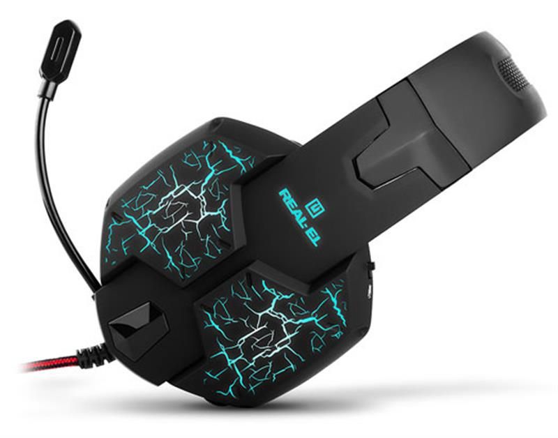 Гарнітура REAL-EL GDX-7750 Black/Red (EL124100048)