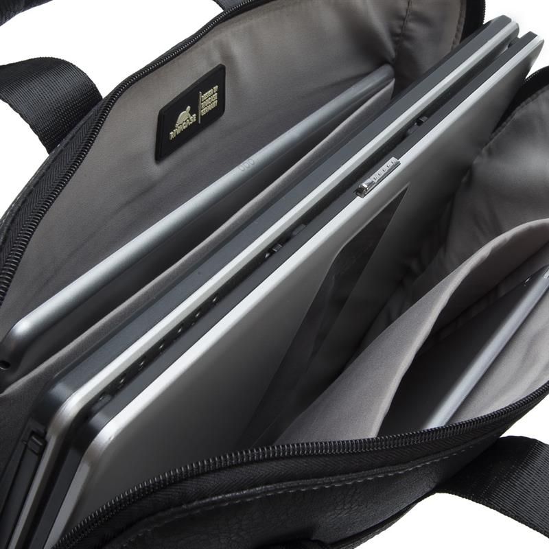 Сумка для ноутбука Rivacase 8930 PU 15.6" Black (8930 PU (Black))