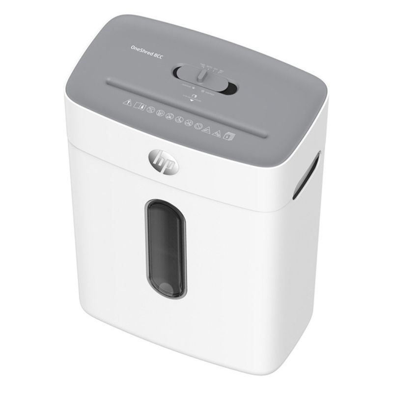 Знищувач документів HP OneShred 8CC, A4, 80g х 8 листів, 5*18, 15 л., P-4 (2801)
