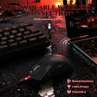 Мишка Attack Shark V3Pro Ultra-Light, Wireless/Bluetooth, 25000dpi. (PAW3311), 6кн., Black (V3PROB_AS)