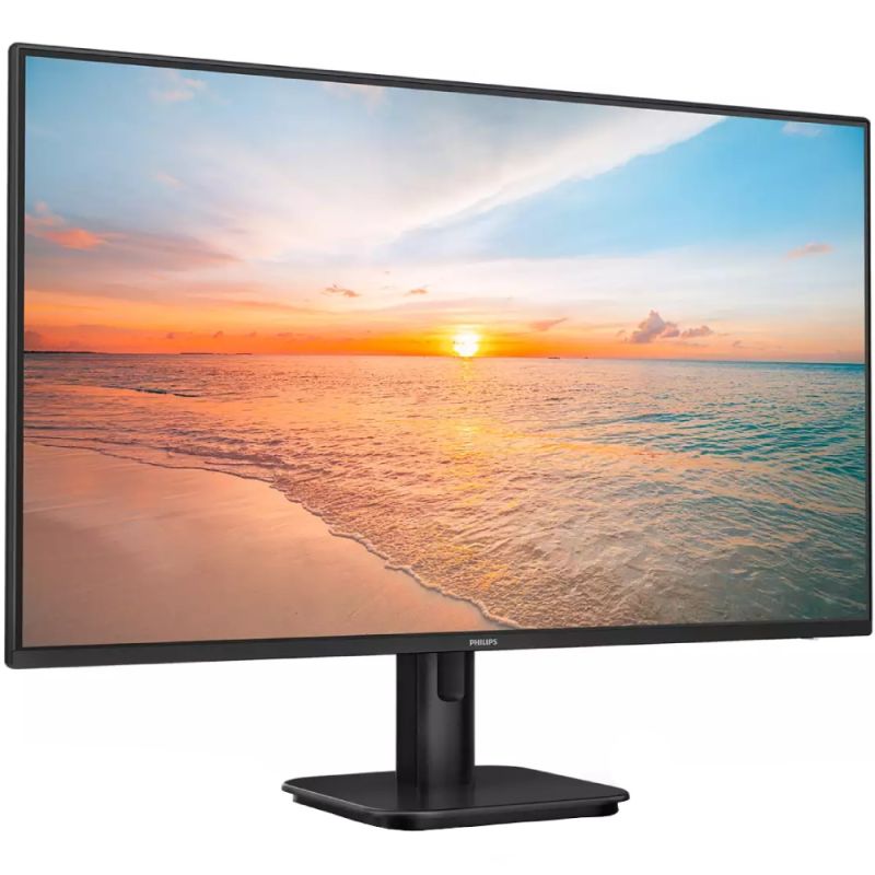TFT 27" Philips 27E1N1100A, IPS, 100Hz, 1мс, VGA, HDMI,  колонки, чорний (27E1N1100A/00)