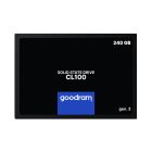 SSD 240Gb GoodRAM CL100 SATA III 2.5" TLC, Retail (SSDPR-CL100-240-G3)