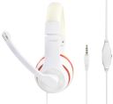 Гарнитура Gembird White/Red (MHS-03-WTRD)