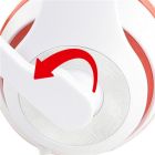 Гарнитура Gembird White/Red (MHS-03-WTRD)