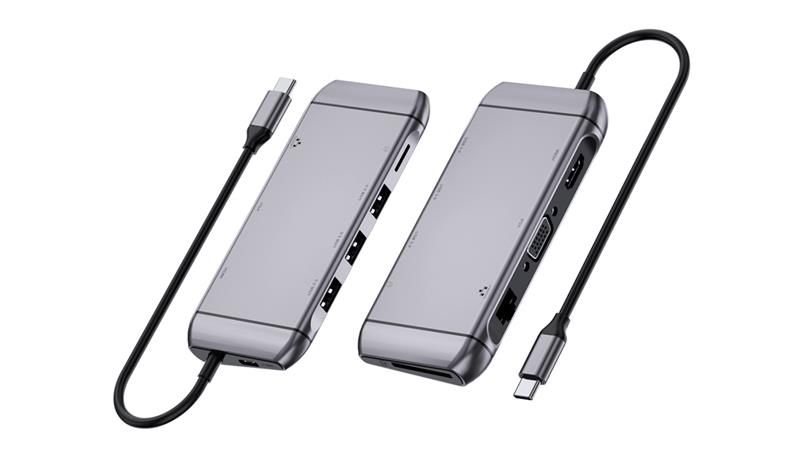 USB-хаб REAL-EL CQ-900 3 ports (EL123110003)