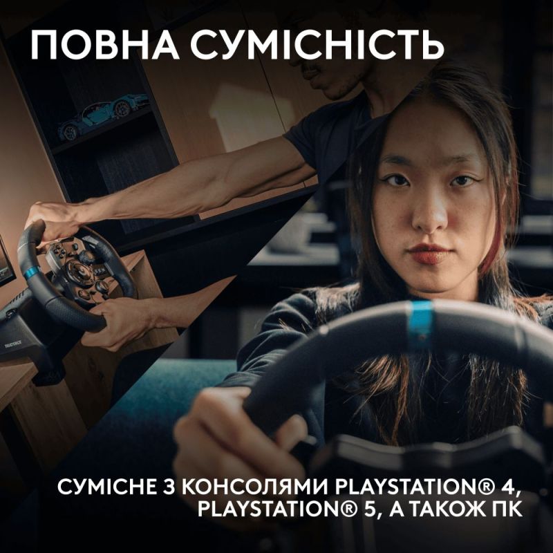Руль Logitech G923 for PS4 and PC Black (941-000149)
