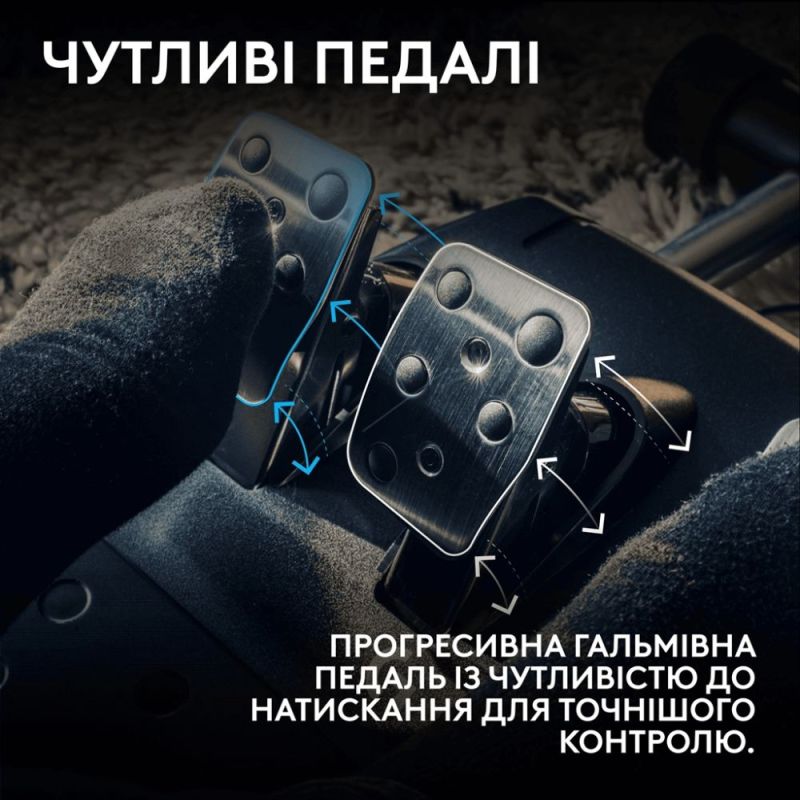 Руль Logitech G923 for PS4 and PC Black (941-000149)