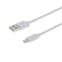 Кабель Grand-X USB - micro USB (M/M), Cu, 2.5 м, White  (PM025W)