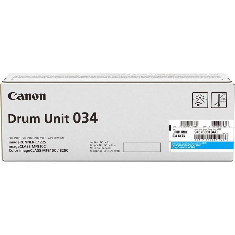 Драм-юнiт Canon (C-EXV034) C1225iF/C1225AA) Cyan (9457B001)
