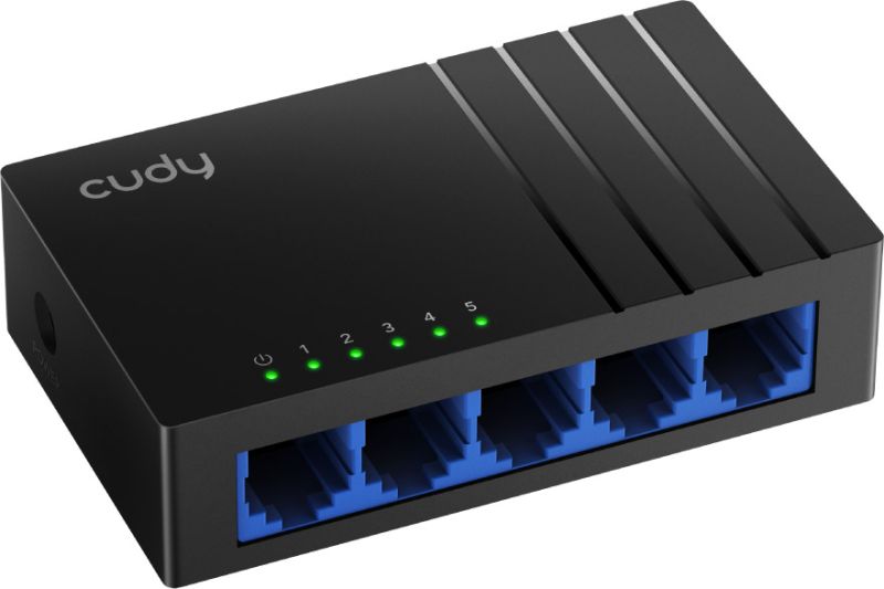 Комутатор Cudy GS105D, 5 портовий Gigabit Desktop Switch (GS105D)