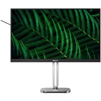 TFT 27" Philips 27B2G5200, IPS,100Hz, VGA, HDMI, DP, USB-hub, HAS, кол., сріблясто-сірий (27B2G5200/00)