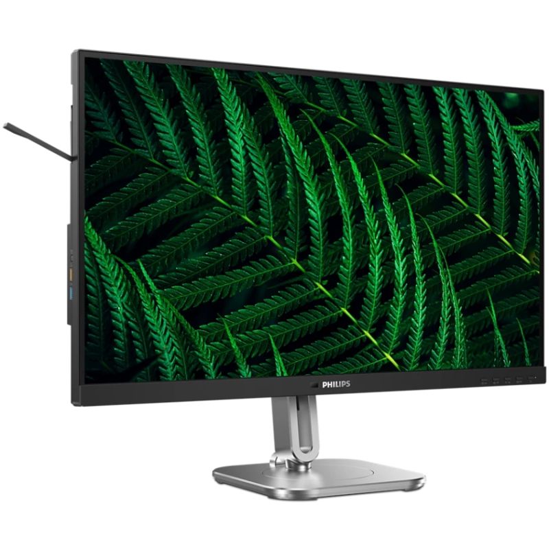 TFT 27" Philips 27B2G5200, IPS,100Hz, VGA, HDMI, DP, USB-hub, HAS, кол., сріблясто-сірий (27B2G5200/00)