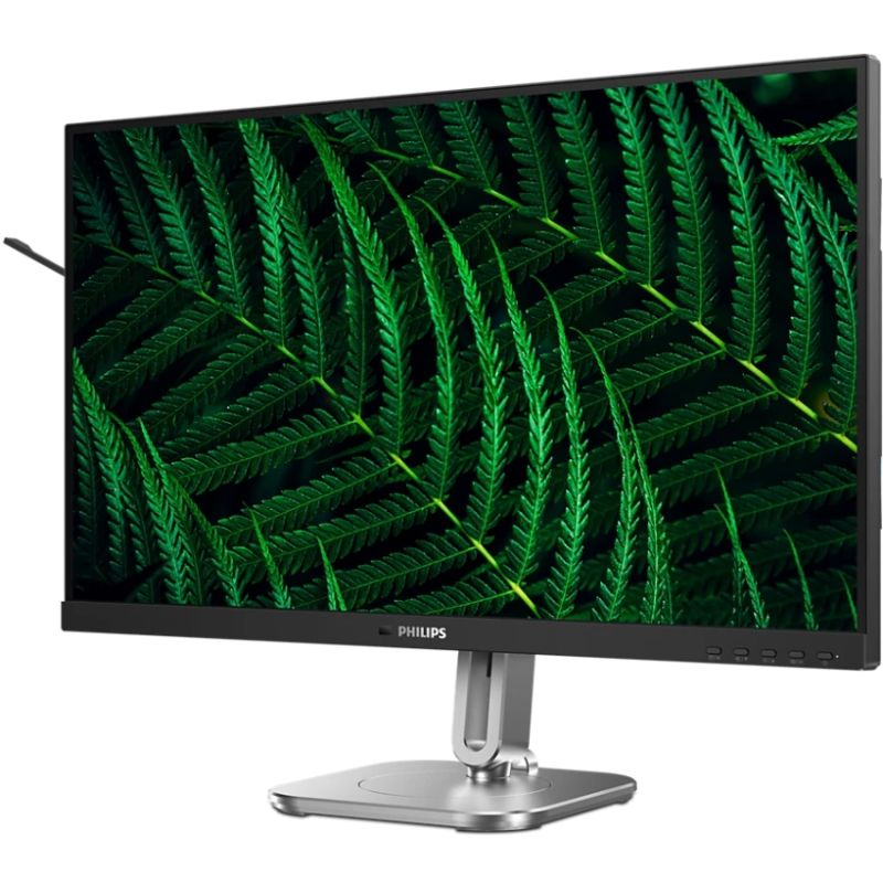 TFT 27" Philips 27B2G5200, IPS,100Hz, VGA, HDMI, DP, USB-hub, HAS, кол., сріблясто-сірий (27B2G5200/00)