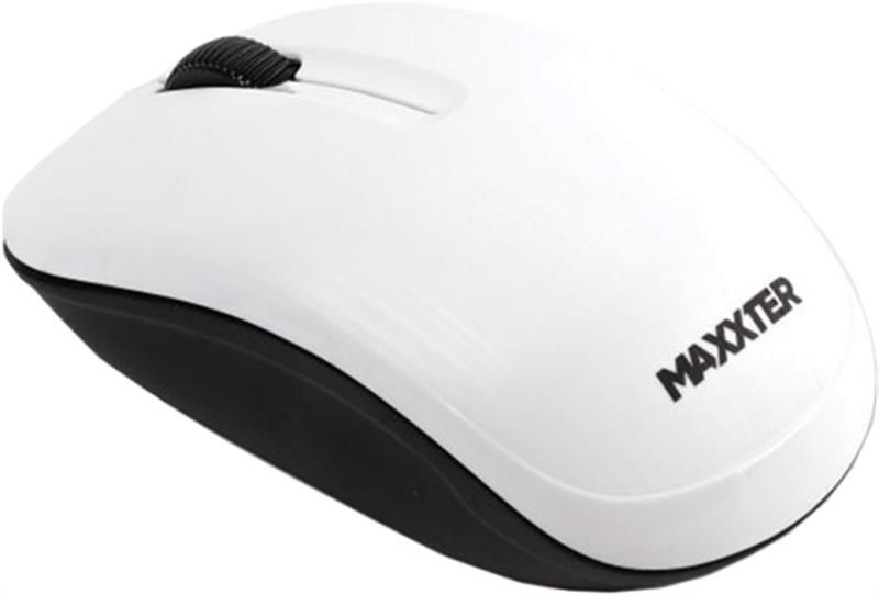 Миша бездротова Maxxter White USB (Mr-333-W)