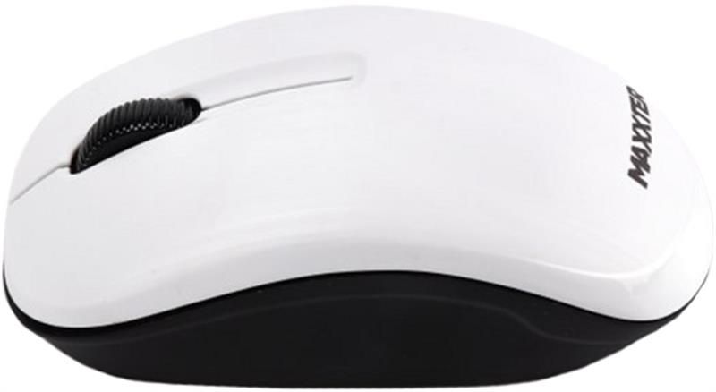 Миша бездротова Maxxter White USB (Mr-333-W)