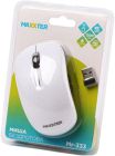 Миша бездротова Maxxter White USB (Mr-333-W)