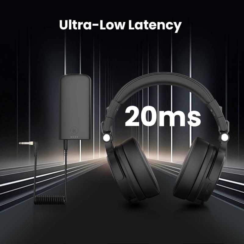 Гарнітура OneOdio Studio Max 1, Bluetooth, Hi-Res Wireless/LDAC +3,5мм/6,35мм Audio (Studio Max 1 Black)