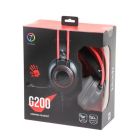 Гарнитура Bloody G200 Black/Red (G200 Bloody (Black+Red))