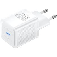 Зарядний пристрій 1xUSB-C 20W GaN + USB-C cable М-М  White Vention (TZ-FEPW0-EU-01)