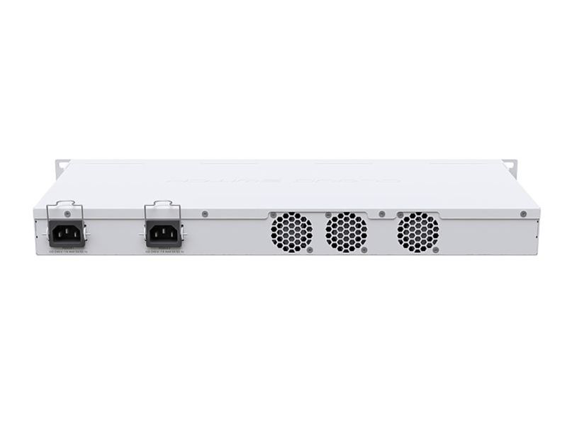 Комутатор Mikrotik CRS326-24S+2Q+RM, 24xSFP+, 2xQSFP+, USB, 1хRJ45 (CRS326-24S+2Q+RM)