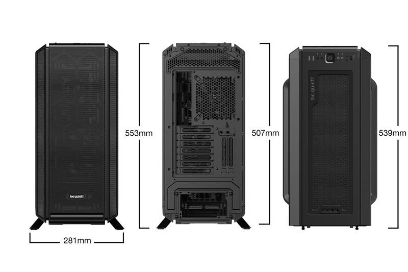 Корпус be quiet! Silent Base 802 Window Black без БЖ (BGW39)