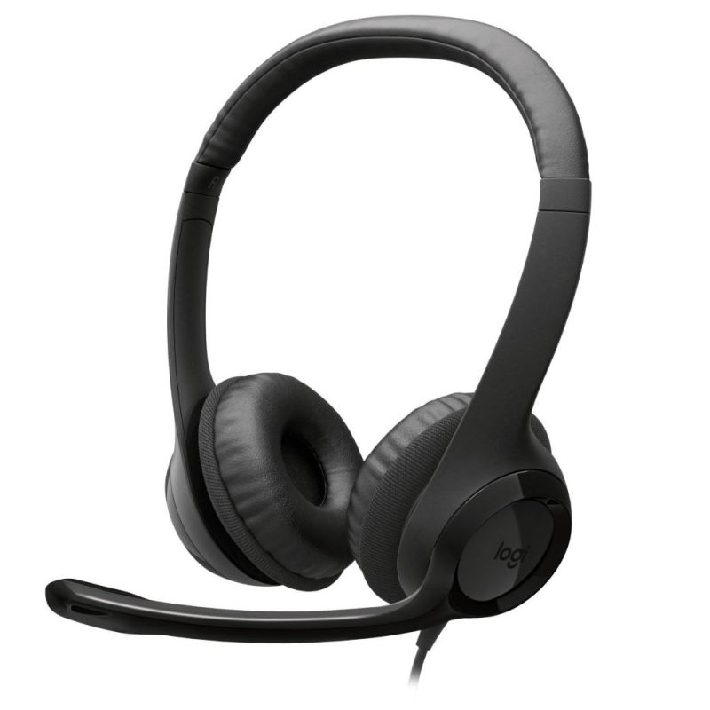 Гарнитура Logitech H390 USB-C Midnight Black (981-001576)