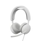 Гарнітура Logitech Zone Wired 2 USB Off-White (981-001621)