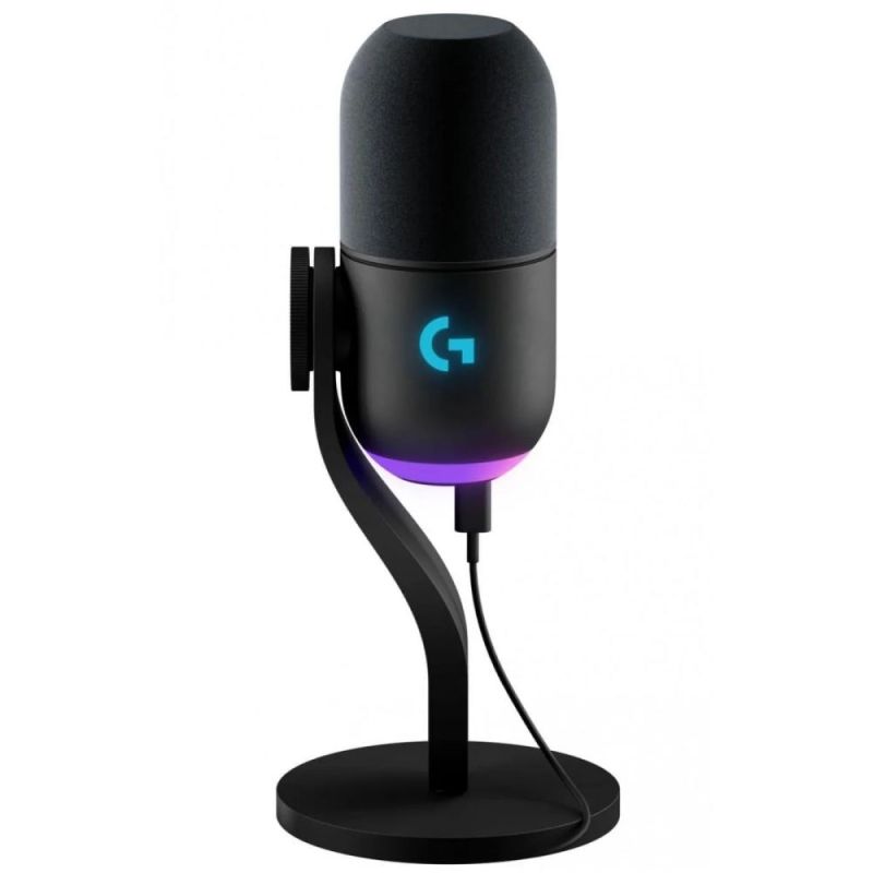 Микрофон Logitech Yeti GX Dynamic RGB Gaming Mic with Lightsync Black (988-000569)