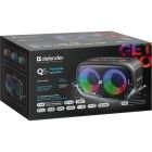 Акустична система 1.0 Defender Q5 20 Вт Bluetooth/FM/USB/TF/IPX5, LED, чорна (65305)