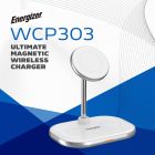 Зарядний пристрій Wireless 15W 3-in-1 Fast Charger white Energizer (WCP303)