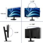 TFT 27" Philips 27B2U3601, QHD, IPS, 120Гц, HDMI, DP, USB-C, RJ-45, USB-hub, HAS,Pivot, кол., чорний (27B2U3601/00)