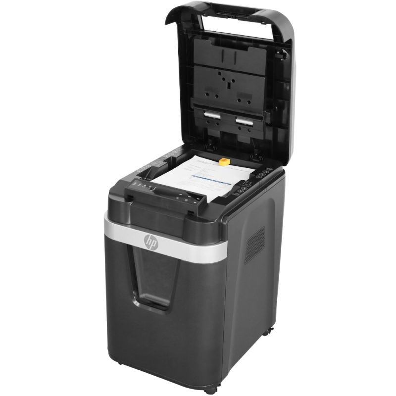 Знищувач документів HP Pro Shred Auto 200MC, A4, 80g х 10 л.,2*12, 32л., P-5 (2821)